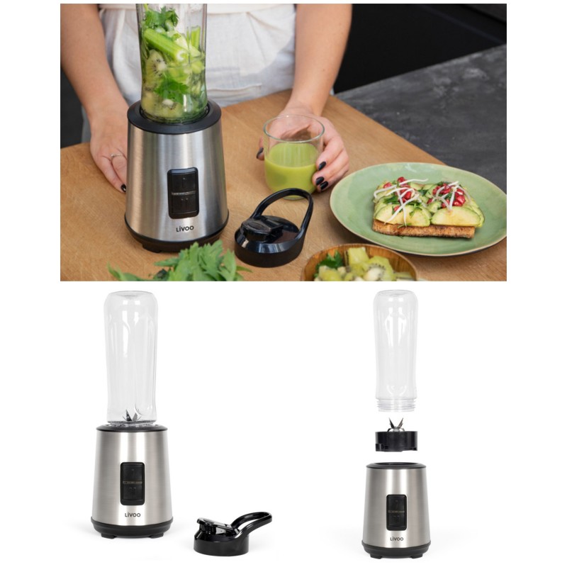 Blender portable rechargeable 300 W Capacité 600 ml