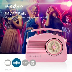 Radio FM | 4,5 W | Poignée...