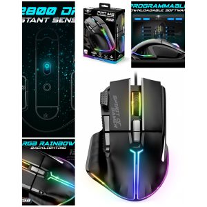 Pack souris gamer gaming Pro m3 RGB Spirit of gamer