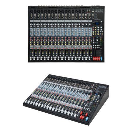 Console de mixage 14 canaux - 4 canaux d'entrée stéréo USB OMNITRONIC LMC-3242FX – DSP- PC Connect
