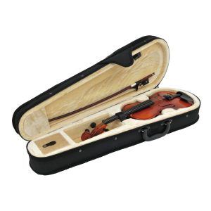 Violon 1/8 avec une mallette et archet dans son étui