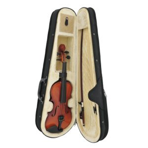 Violon 1/8 avec une mallette et archet dans son étui