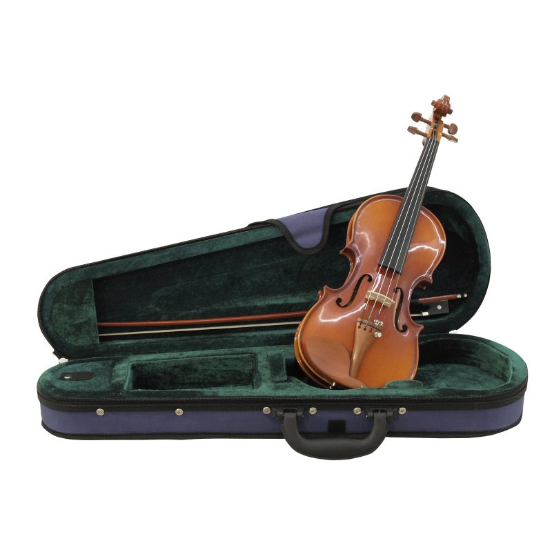 Violon 1/4 avec une mallette et archet dans son étui