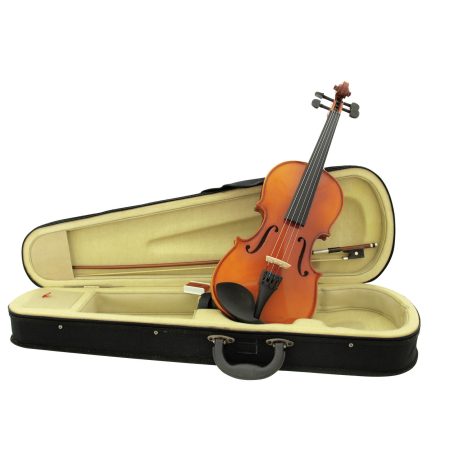 Violon 3/4 avec une mallette et archet dans son étui