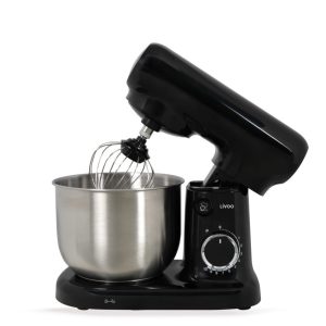 Robot Pâtissier Pétrin 3L noir 1500W 10 niveaux de vitesse, fonction pulse