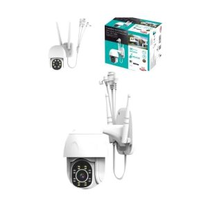 Caméra surveillance extérieure motorisé