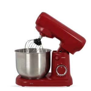 Robot Pâtissier Pétrin 5L Noir 1500W 10 niveaux de vitesse, fonction pulse