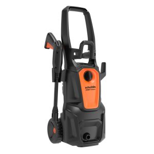Nettoyeur haute pression 1400W - 110 bars Débit maxi: 420L/h - 5 mètres de flexible haute pression