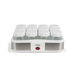 Yaourtière fromagère 1,2 L Programmable 21,5 W 12 pots en verre