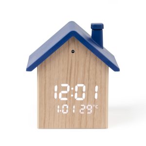 Réveil Double Maison mode veilleuse avec capteur Fonction alarme
