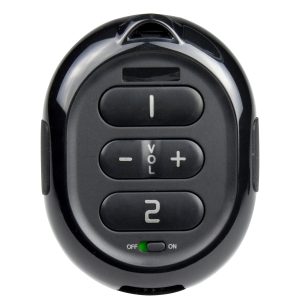 Téléphone pendentif DECT - FYSIC - FX-7010 - Noir - Autonomie 5h - Pendentif d'alarme sans fil