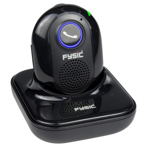 Téléphone pendentif DECT - FYSIC - FX-7010 - Noir - Autonomie 5h - Pendentif d'alarme sans fil