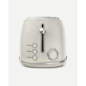 bouilloire rétro vintage sans fil 2 200W 1,8 l beige Inox