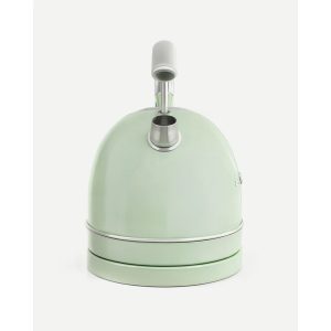 BOUILLOIRE rétro vintage INOX SANS FIL 2200W 1,8 L Vert pastel - Style SMEG