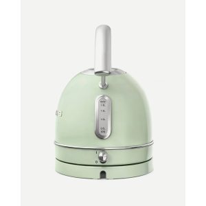 BOUILLOIRE rétro vintage INOX SANS FIL 2200W 1,8 L Vert pastel - Style SMEG