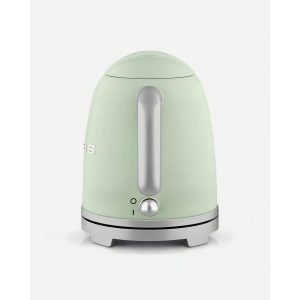 BOUILLOIRE rétro vintage INOX SANS FIL 1000W 1L Vert pastel - Style SMEG