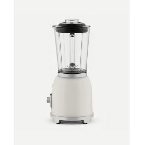 Blender Mixer Vintage Métal Beige pastel – 1000W – Bol 1,5 L – 2 Vitesses – Pieds anti-dérapant - TYPE SMEG