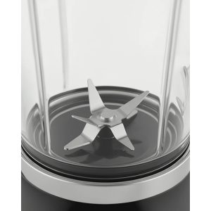 Blender Mixer Vintage Métal Noir – 1000W – Bol 1,5 L – 2 Vitesses – Pieds anti-dérapant - TYPE SMEG