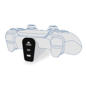 Batterie externe pour manette PS5 2500maH-câble Type C - Blanc