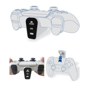 Batterie externe pour manette PS5 2500maH-câble Type C - Blanc