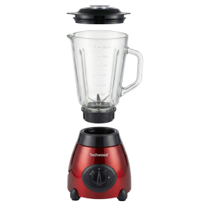 Blender Métal Rouge 500W Beige 1,5 L 2 Vitesses