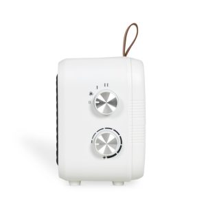 Chauffage soufflant vintage Céramique – blanc – 1500W – Salle de bains