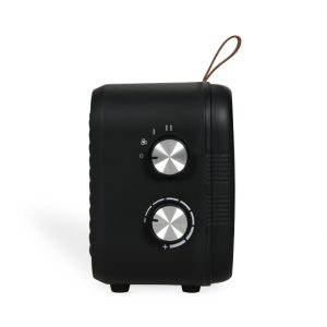 Chauffage soufflant vintage Céramique – Noir – 1500W – Salle de bains