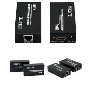 Adaptateurs HDMI 1080P vers Ethernet Eco Power HD - 50M - émetteur et récepteur