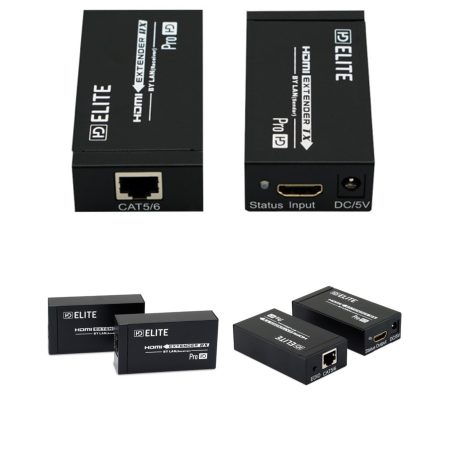 Adaptateurs HDMI 1080P vers Ethernet Eco Power HD - 50M - émetteur et récepteur