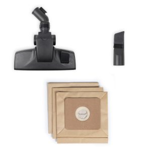 Aspirateur Avec Sac Design 700W 2L Embout brosse, suceur plat et 3 sacs papier inclus