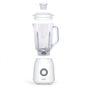 Blender blanc 800 W 1,5 L 2 Vitesses + Impulsion