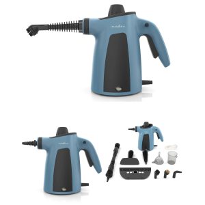 Nettoyeur vapeur multi-surface – 1050 W – 3,5 bars 0.35L – Brosse multi-surfaces - 10 accessoires polyvalents