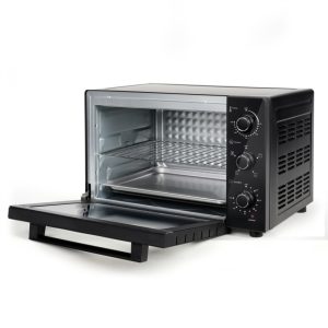 Four à micro-ondes – noir Laquée Métallique – 45 L – 1700 W – 4 Programmes Automatiques