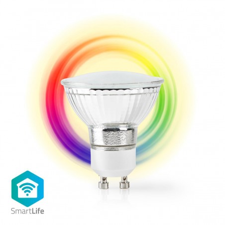 Ampoule LED Intelligente Wi-Fi | Pleine Couleur et Blanc Chaud | GU10