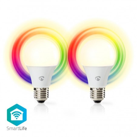 Ampoule LED Intelligente Wi-Fi | Pleine Couleur et Blanc Chaud | E27 LOTDE 2