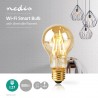 Ampoule à Filament LED Intelligente Wi-Fi | E27 | A60 | 5 W | 500 lm