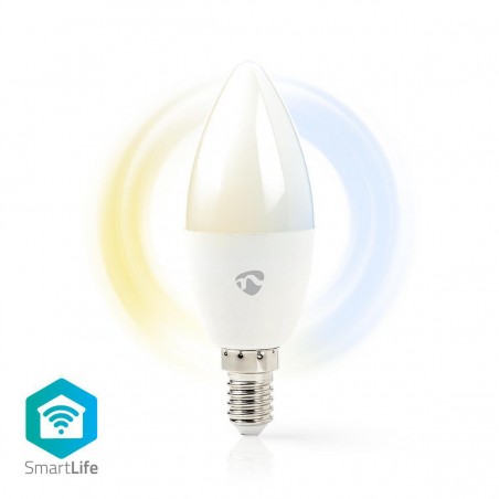 Ampoule LED Intelligente Wi-Fi | Blanc Chaud à Blanc Froid | E14