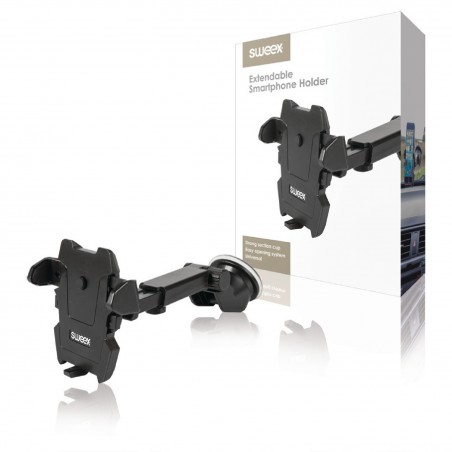 Support téléphone Fenêtre de Voiture Noir Universel