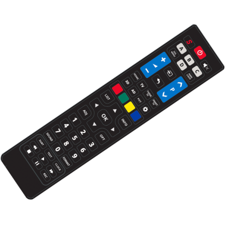 Télécommande smart prête à l'emploi pour TV PHILIPS