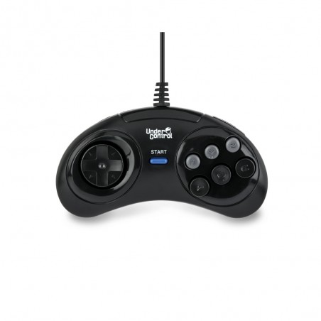 MEGADRIVE Manette filaire noire 1,5M