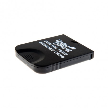 Wii/GC Carte memoire 16MB Noire