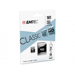 MicroSDHC 16Go EMTEC...