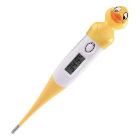 Thermomètre digital Blanc/Jaune