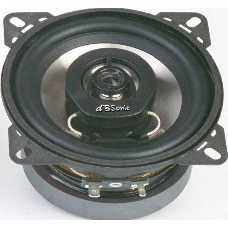 Haut-parleur coaxial 2 voies à encastrer 110 W dBSonic 4010