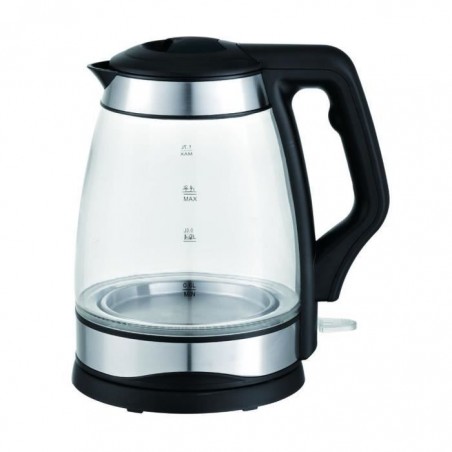 Bouilloire en verre 2200W - 1,7L - LED