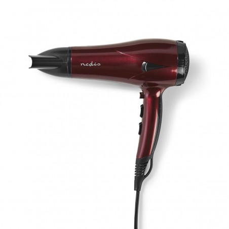 Sèche-cheveux | 2000 W | Ionisation | Flux d'air froid | Touche rouge