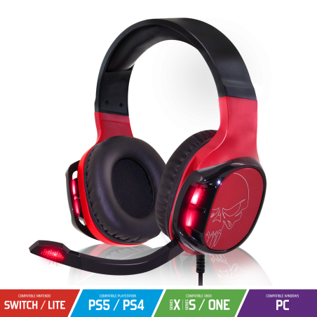 Casque ELITE-H60 RED