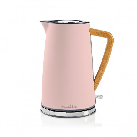 Bouilloire Électrique | 1,7 L | Doux au toucher | Rose