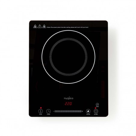 Plaque à Induction | Conception Ultra-Fine | 2000 W | Commande Tactile