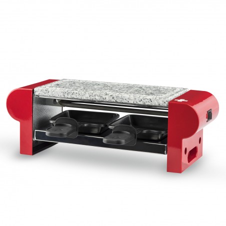 Appareil à raclette et pierre à cuire 350 W 2 personnes